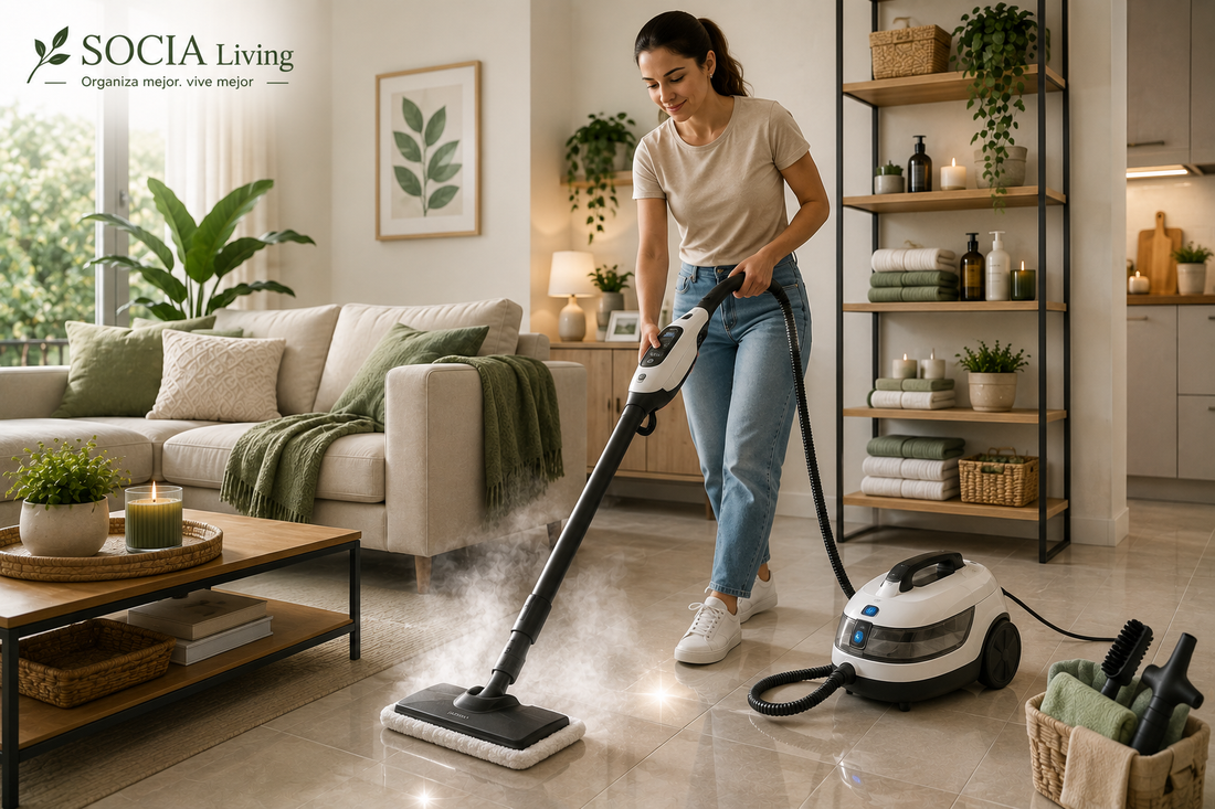 Una casa impecable sin llenar tu hogar de químicos: descubre el poder de la limpieza inteligente